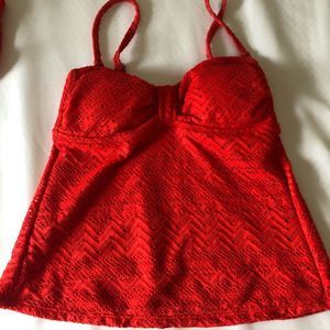 two piece swim suit-